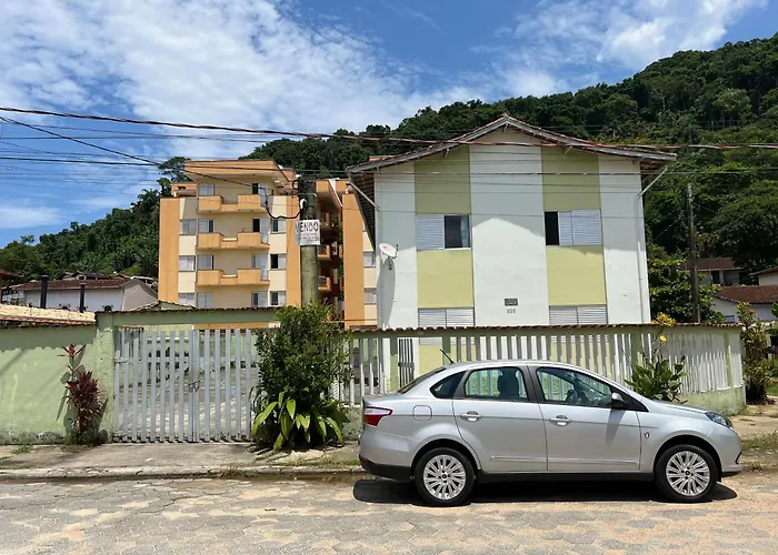 Apartamento Para Ate 10 Pessoas E 2 Vagas De Garagem A 4 Quarteiroes Da Praia Grande - Ubatuba-Sp