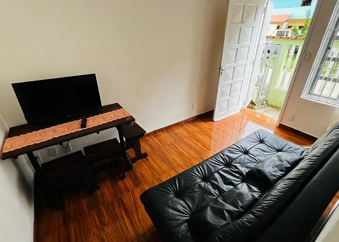 Apartamento Para Ate 10 Pessoas E 2 Vagas De Garagem A 4 Quarteiroes Da Praia Grande - Ubatuba-Sp